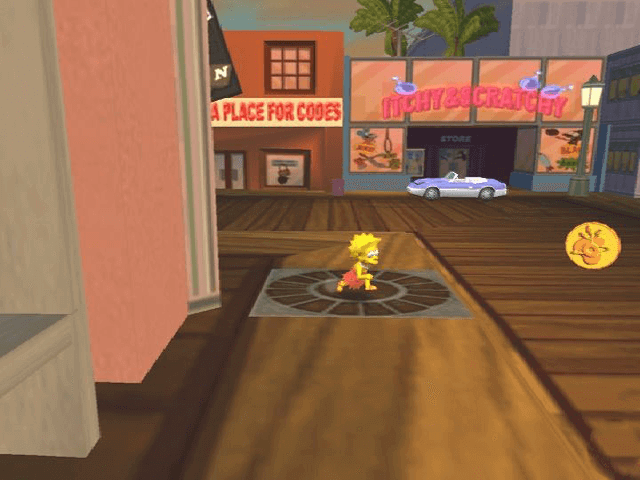 The Simpsons: Hit & Run screenshot 2 for Xbox